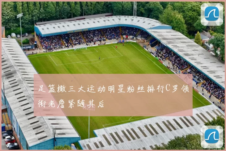 足篮橄三大运动明星粉丝排行C罗领衔老詹紧随其后
